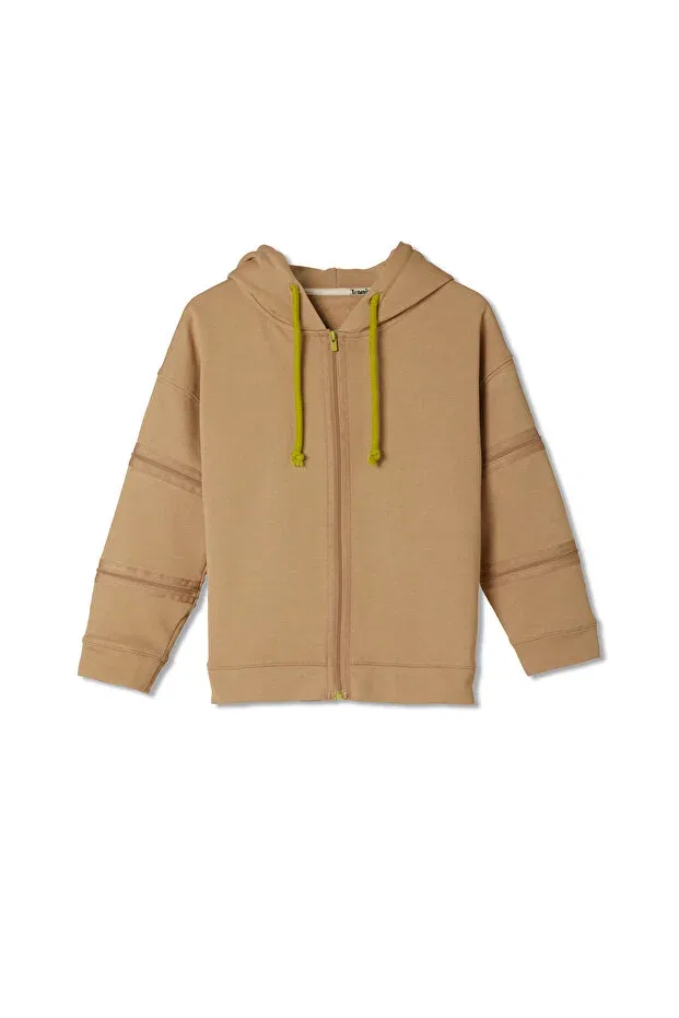 Детское худи для девочек с капюшоном Jayjayjumpie, Beige