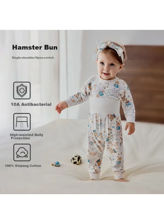 Комплект пижамы с защитой живота Hamster Bun Ouyun