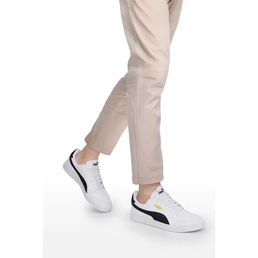 Детские кроссовки с низким верхом на шнуровке Shuffle Puma — фото 2