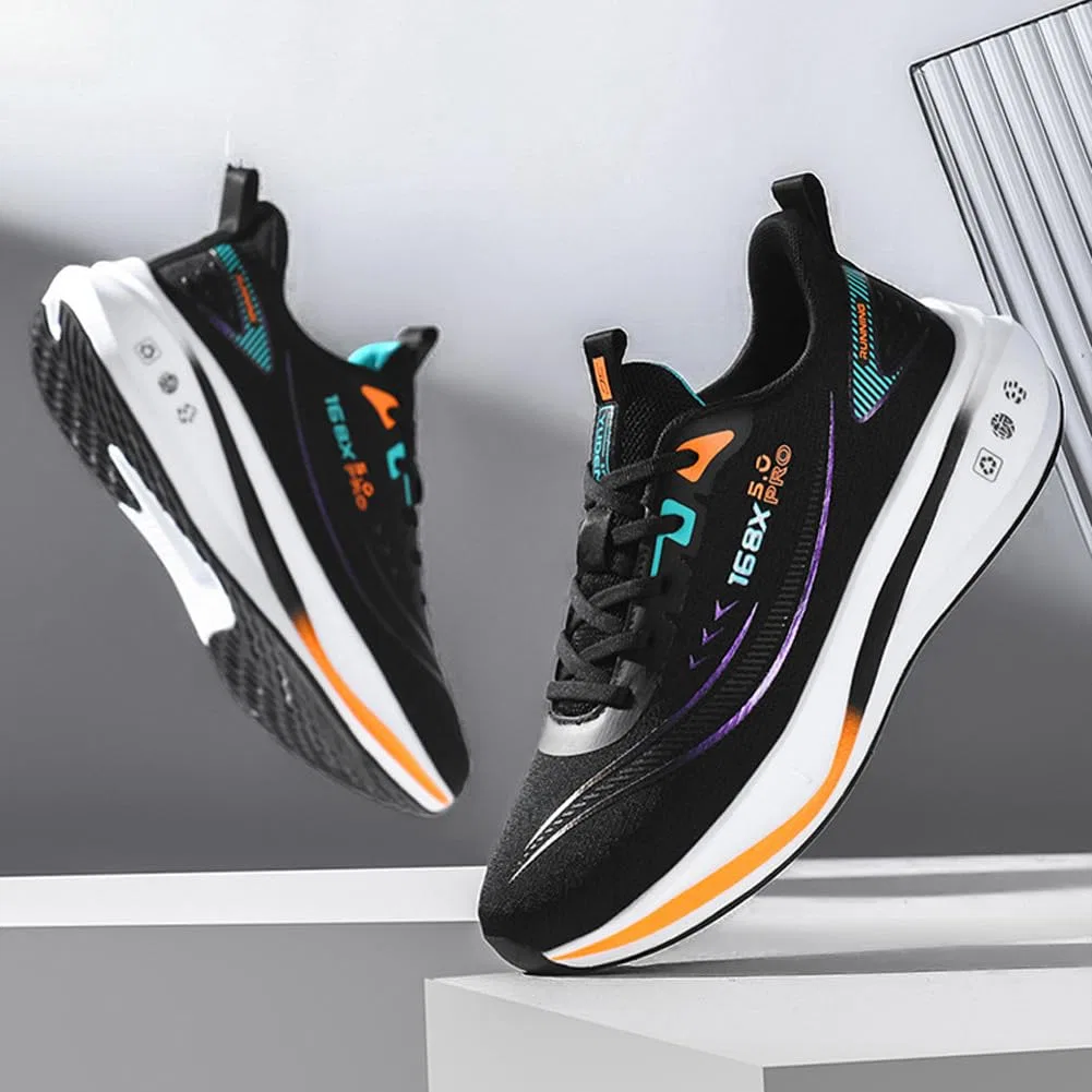 Детские легкие кроссовки с амортизирующей подошвой Sneaker, Nero — фото 3
