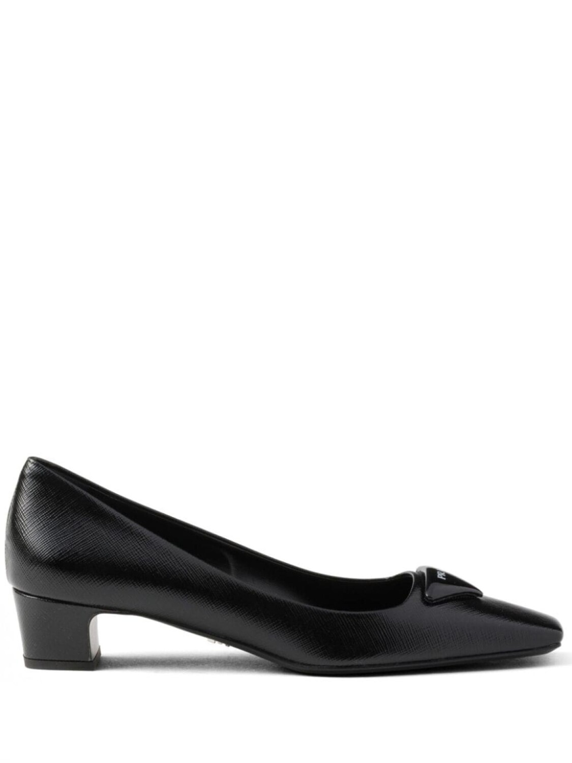 

Туфли Prada 35 мм из сафьяновой кожи, черный