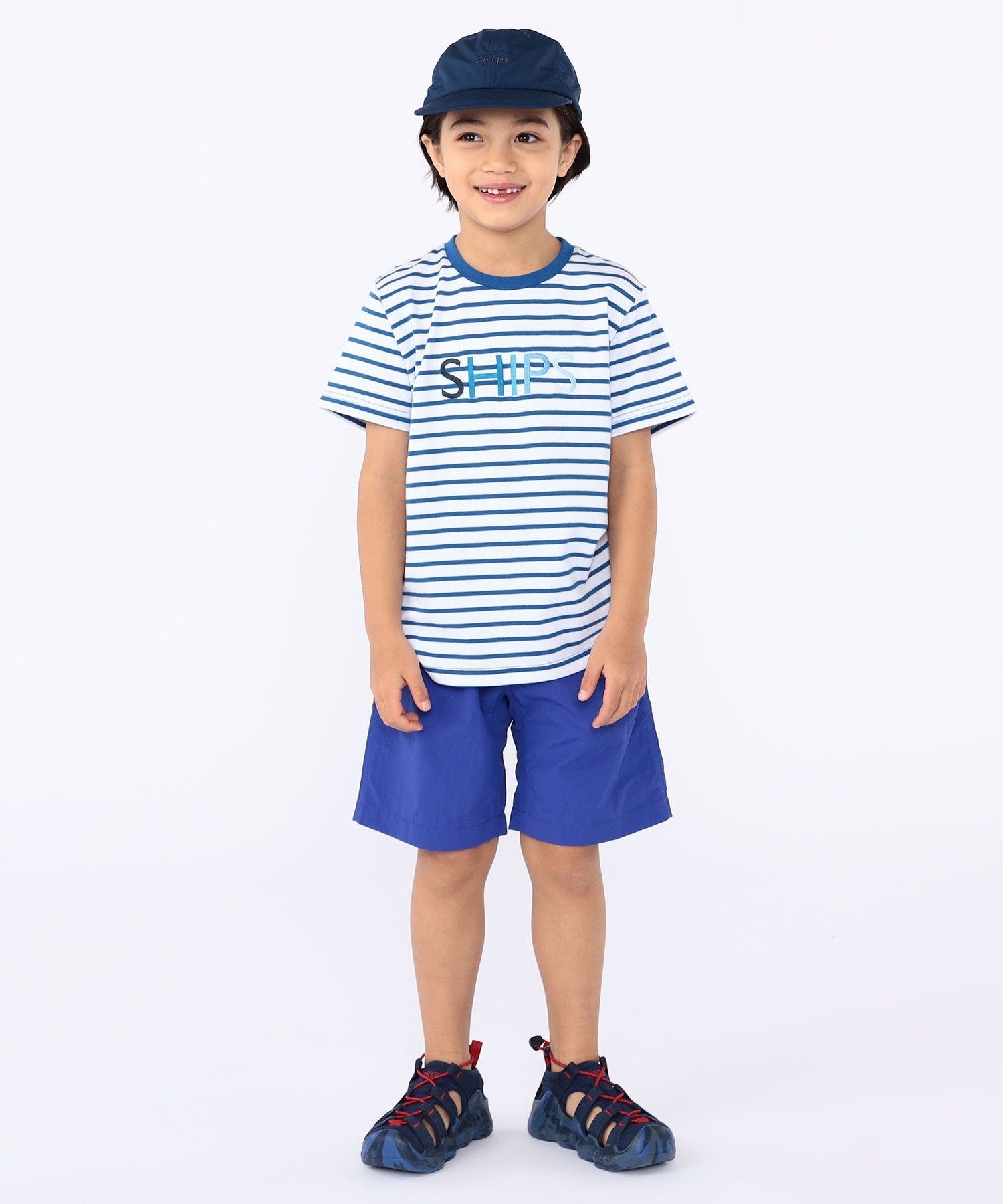 Шорты Gramicci: 100-130 см / Прочные нейлоновые шорты SHIPS KIDS, Blue — фото 4