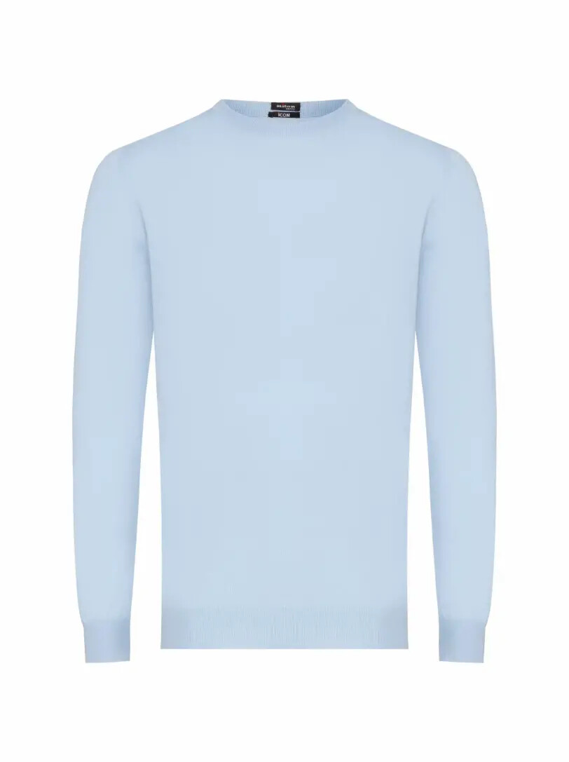 

Хлопковый лонгслив Kiton, Синий, Хлопковый лонгслив Kiton