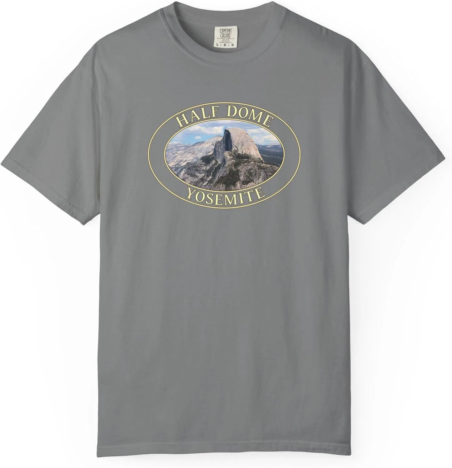 Женская футболка с фотографией Half Dome Comfort Colors, Grey