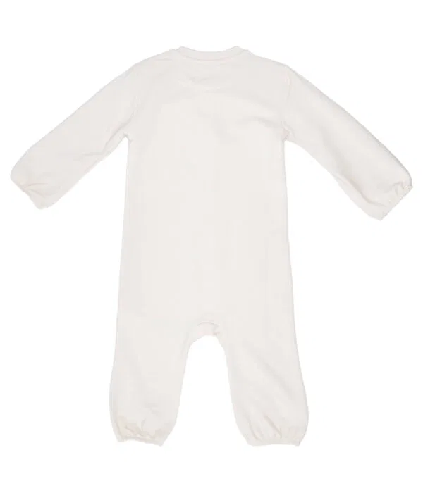 Детское боди для девочек Regular Fit Calvin Klein Jeans, Crema — фото 2