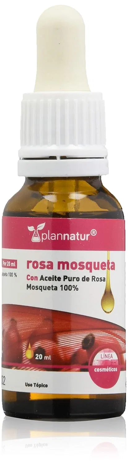 Масло для лица 100% Pure Rosehip Oil, Plannatur, 20 мл