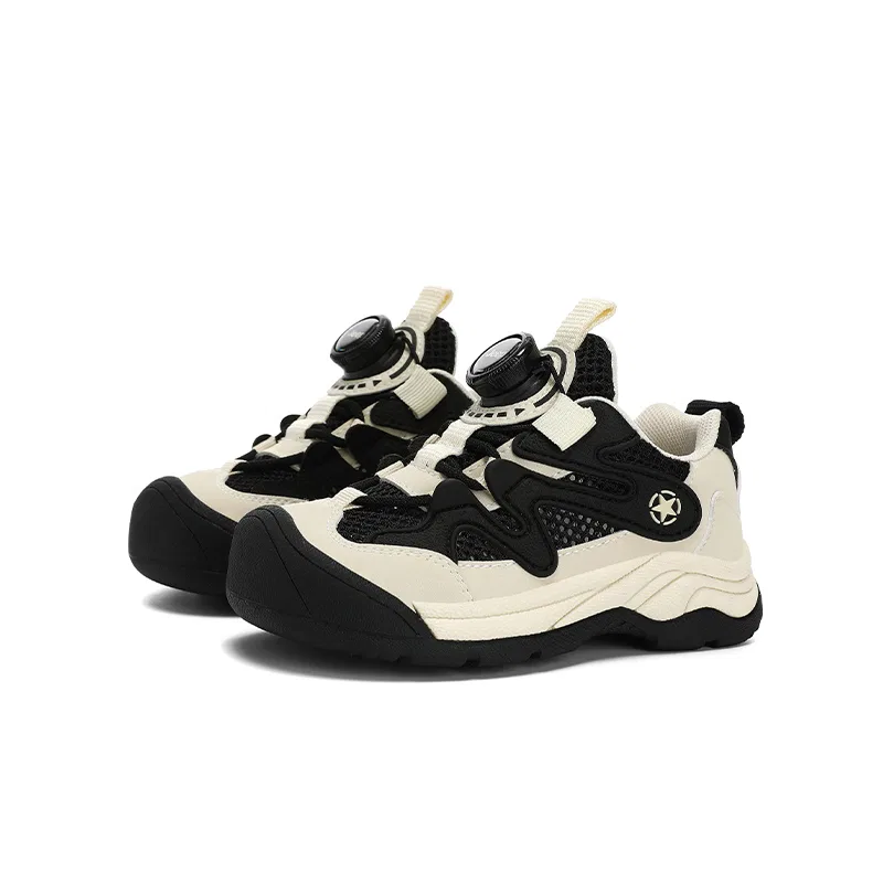Детские кроссовки Jeep Explorer 2.0 Low top Casual Shoes, Beige Black — фото 4