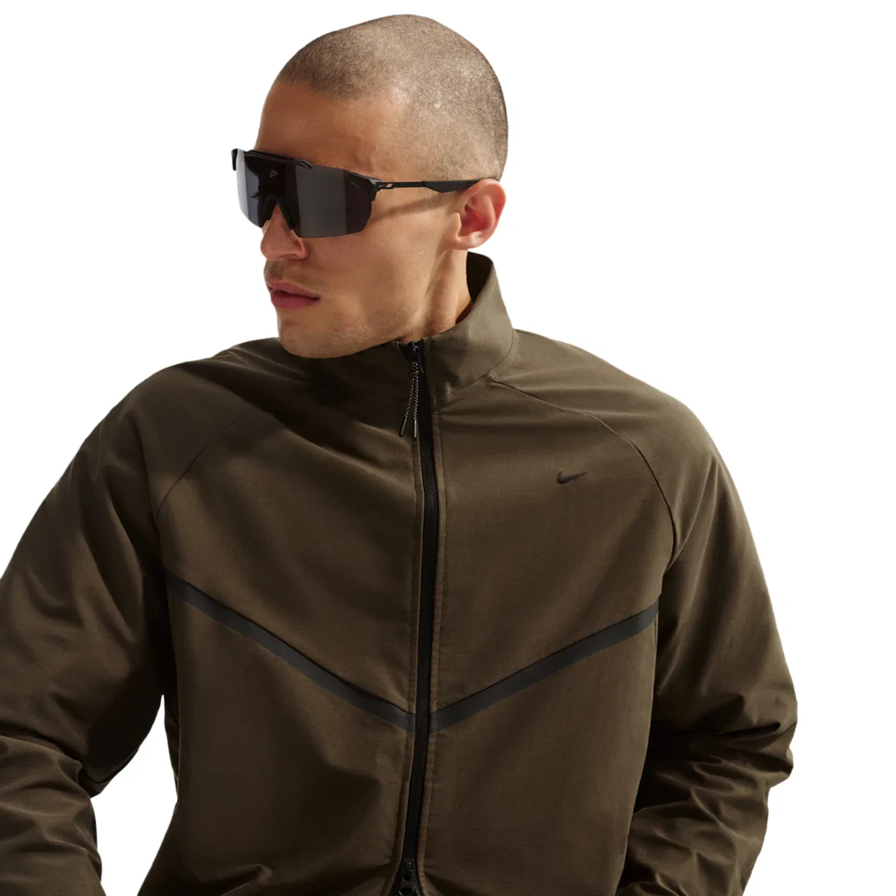 Мужская куртка Tech Shori Knit Track Nike, цвет Black/Dark Hazel — фото 3