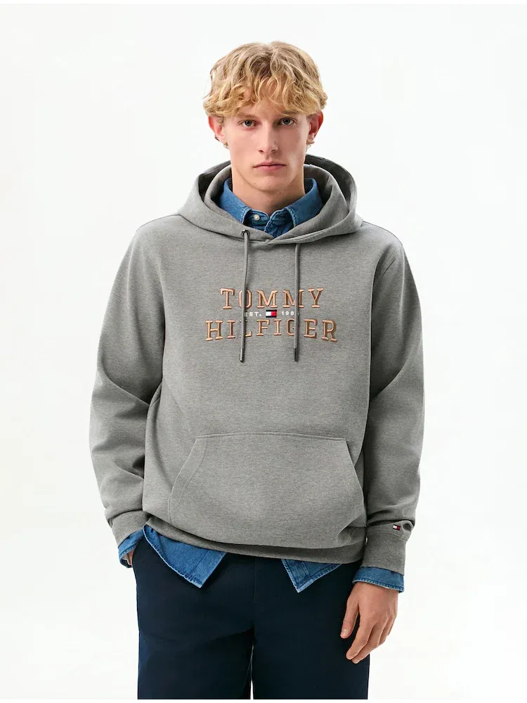 Худи Intecno TOMMY HILFIGER, серый