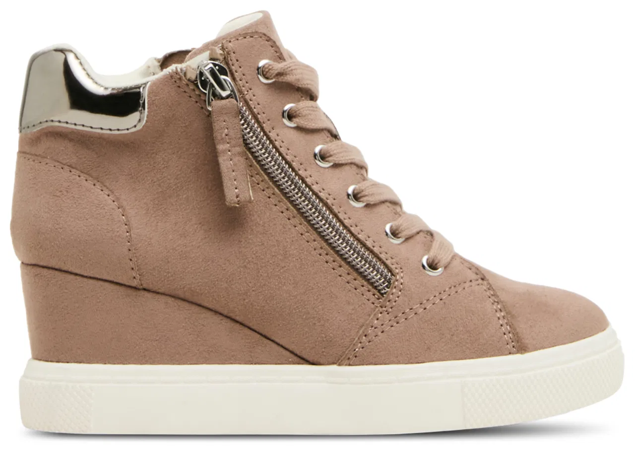 Детские кеды на танкетке с принтом Jatomic Steve Madden, Taupe