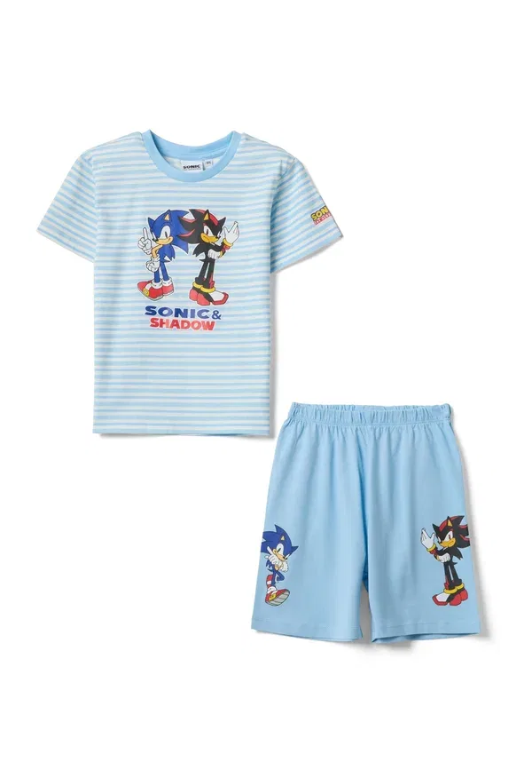 Комплект пижамы из хлопка Sonic the Hedgehog Ovs, Light Blue, светло-голубой