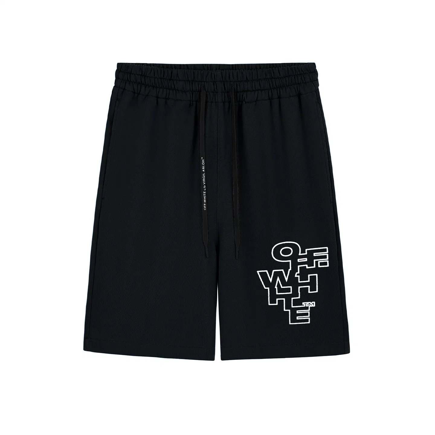 Детские шорты повседневные тонкие OFF-WHITE, Light Blue — фото 3