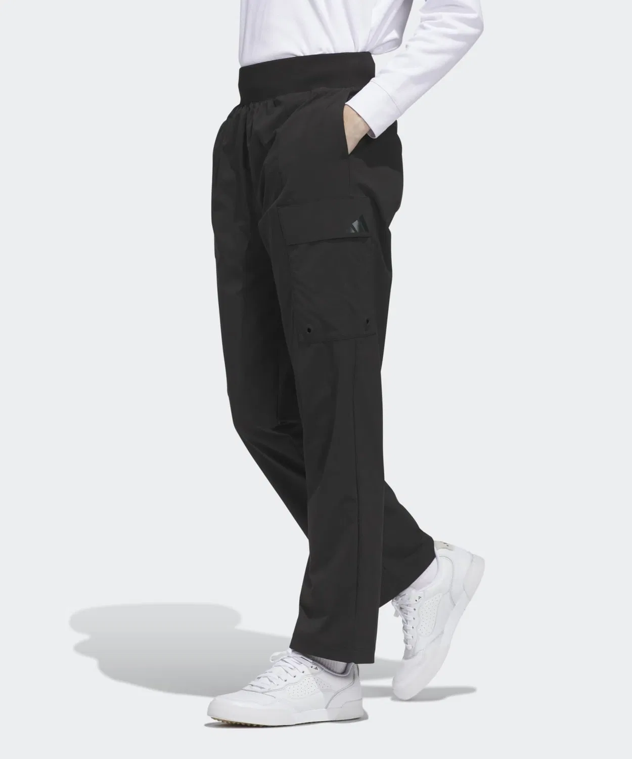 Женские свободные брюки-карго с принтом Beyond Twisted Weave Lined Cargo Pants Adidas, Black