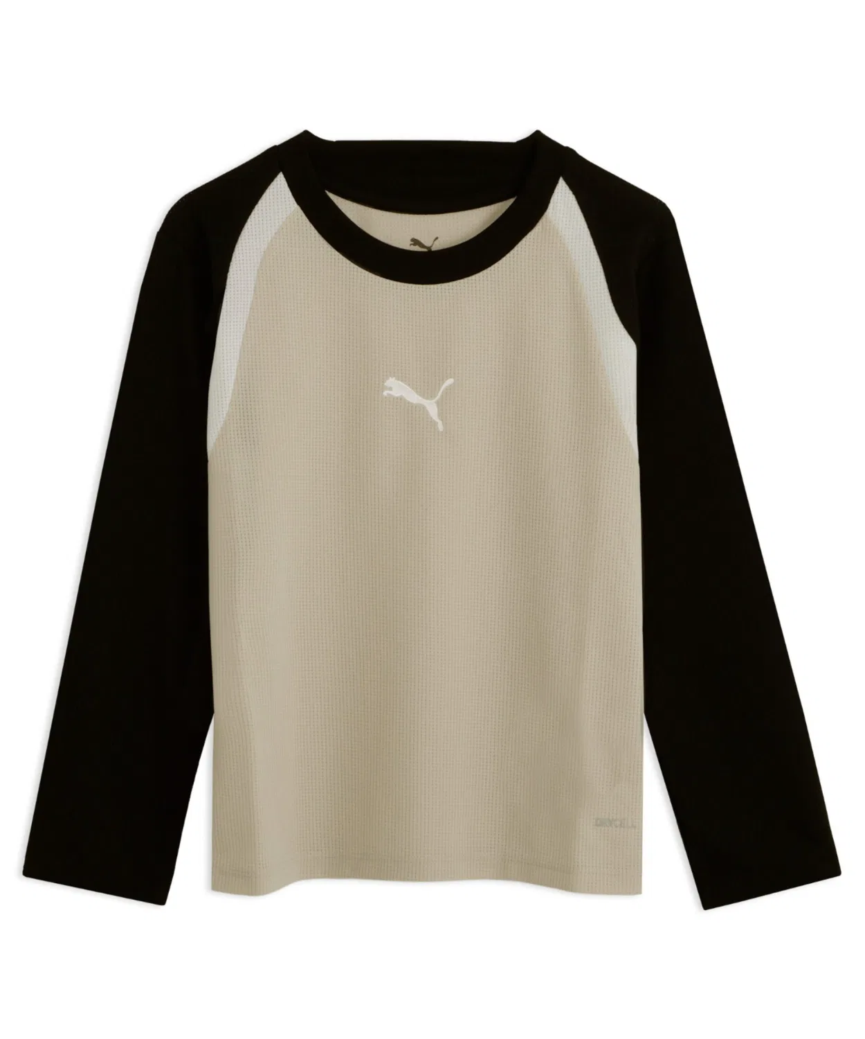 Детская футболка с длинным рукавомINDIVIDUALFINAL PUMA, Black