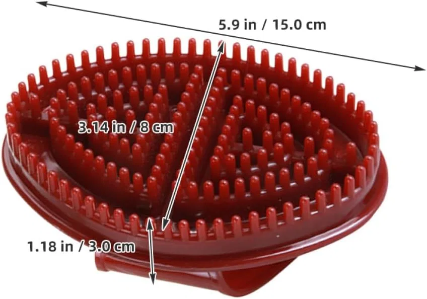 Набор массажных щеток для тела 3 шт, Homoyoyo, 15x8x3 см — фото 2
