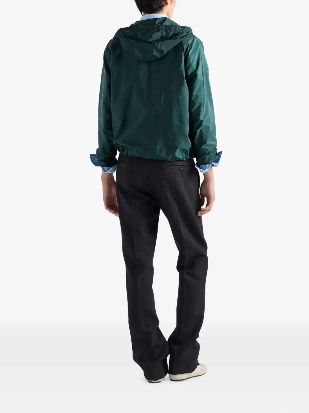 Куртка Re-Nylon Prada, зеленый — фото 3