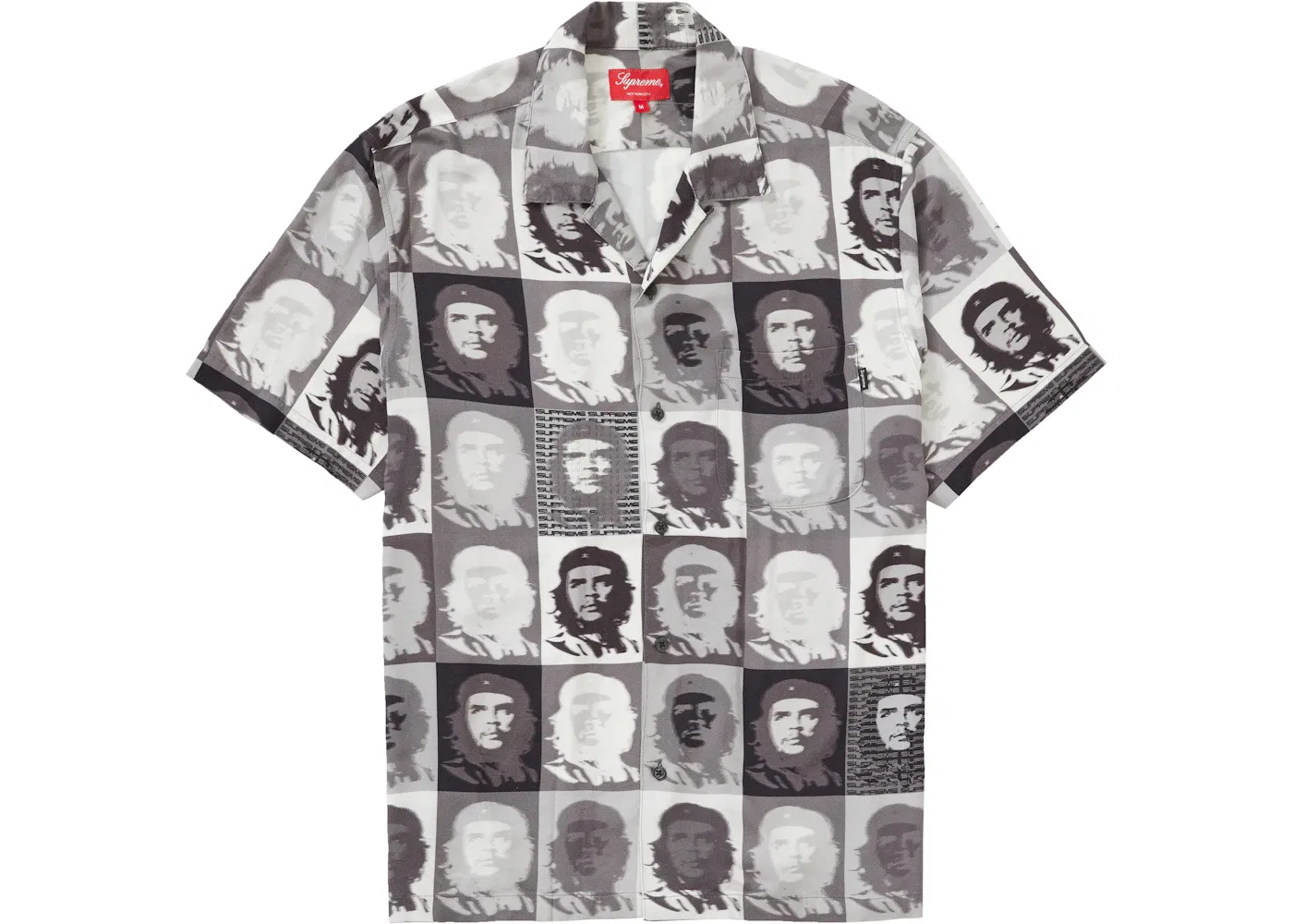 Мужская рубашка с коротким рукавом Supreme Shirt, Black