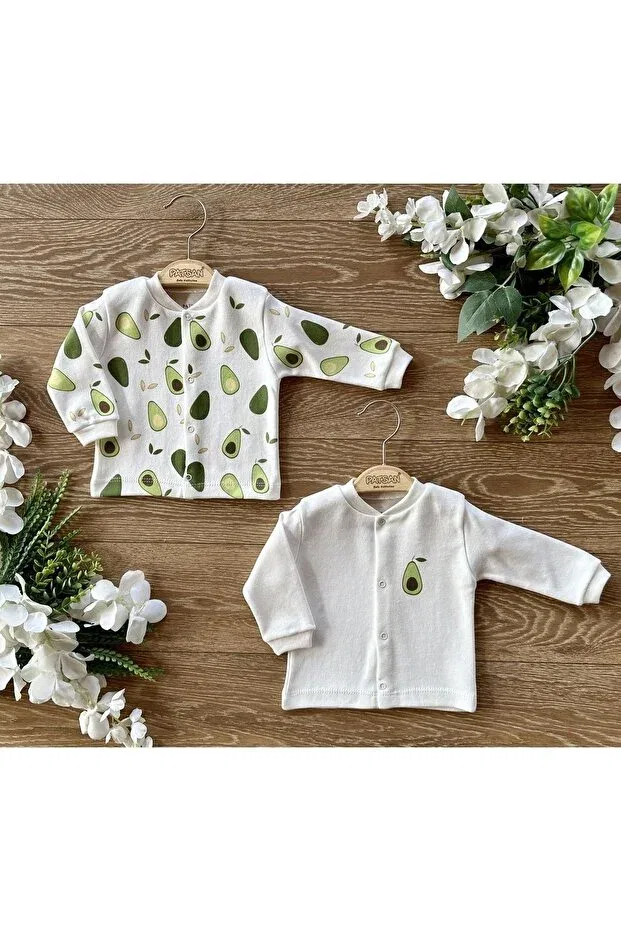 Детский комплект кардиганов хлопковый Avocado Patsan, Green