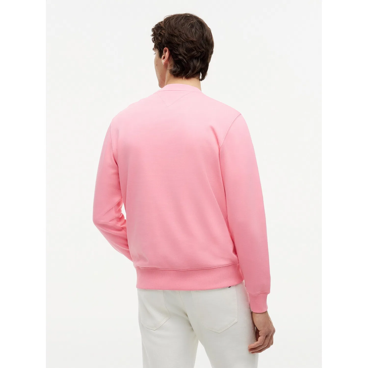 Мужской свитшот из терри Tommy Hilfiger, Doll Pink — фото 2