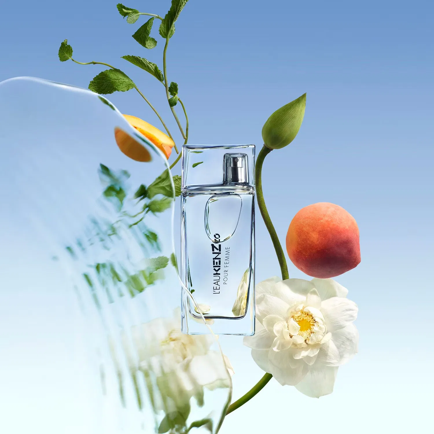 Туалетная вода 50 мл с водным цветочным ароматом L'Eau Kenzo Pour Femme KENZO — фото 3