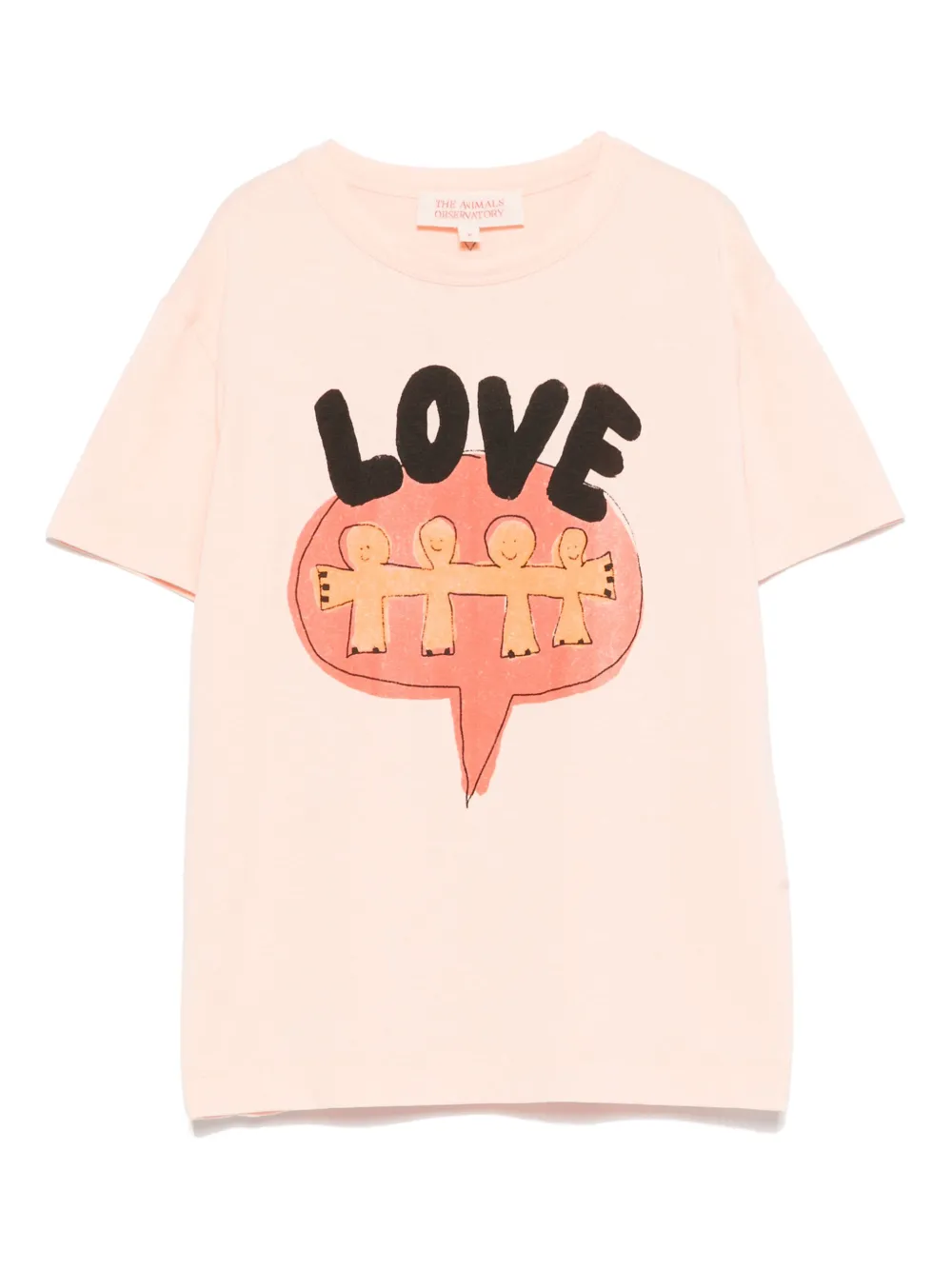 

Футболка с графичным принтом The Animals Observatory, розовый