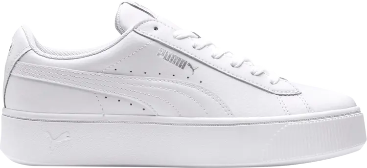 

Кроссовки Puma Wmns Vikky Stacked White Silver, белый