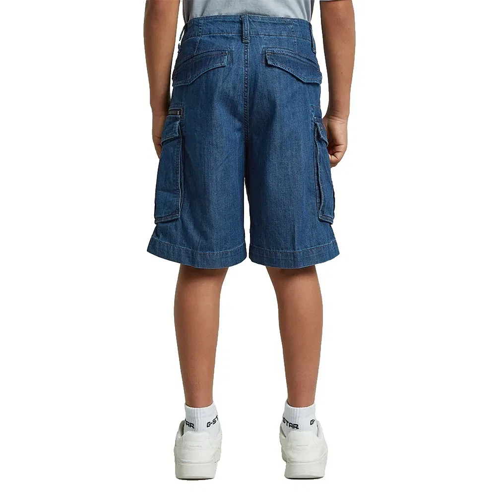 Шорты джинсовые Rovic Relaxed Fit G-Star, синий — фото 2