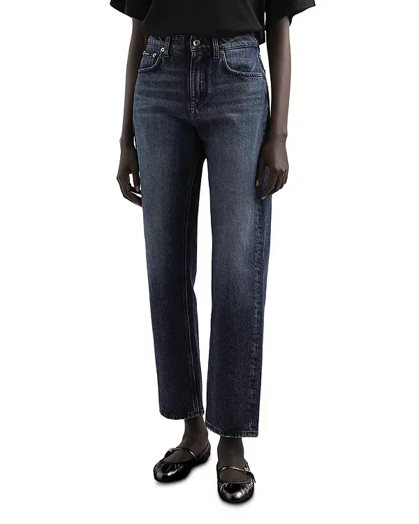 Женские джинсы прямого кроя Dolce & Gabbana, Medium Blue