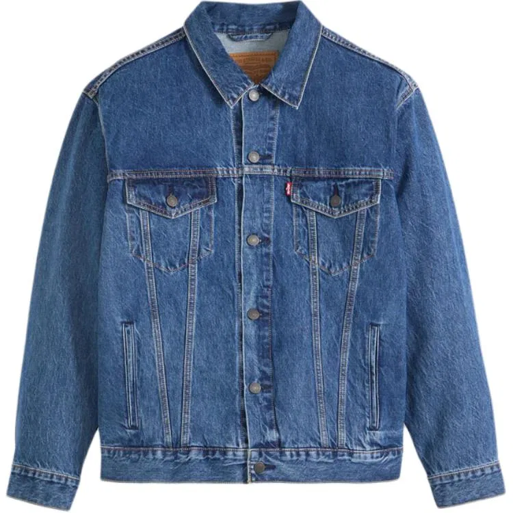 Джинсовая куртка, синяя, Levis, Blue