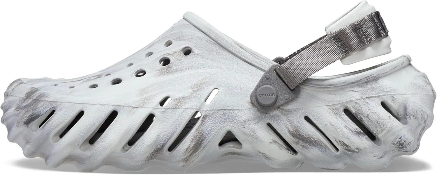 Сабо Crocs Unisex Echo Clogs Wooden Shoes, мультиколор