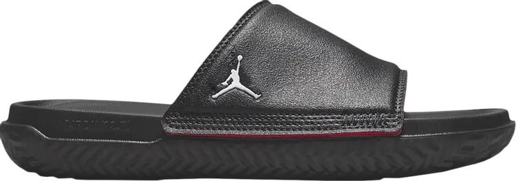 

Сандалии Jordan Play Slide GS Black University Red, черный