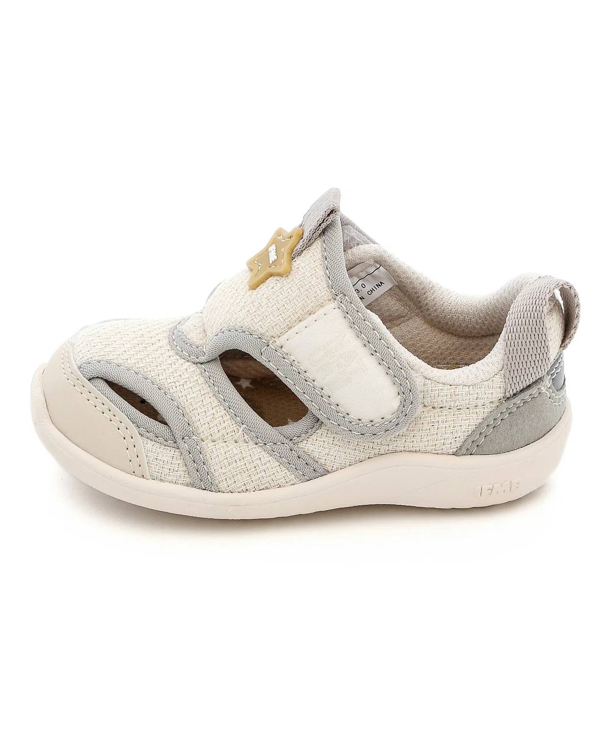 Детские сандалии с блестками IFME patto Summer Shoes, Белый — фото 4