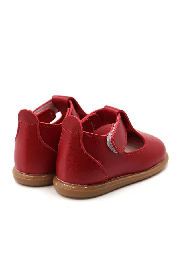 Детские ортопедические туфли для мальчиков Macco Shoes, Red — фото 3