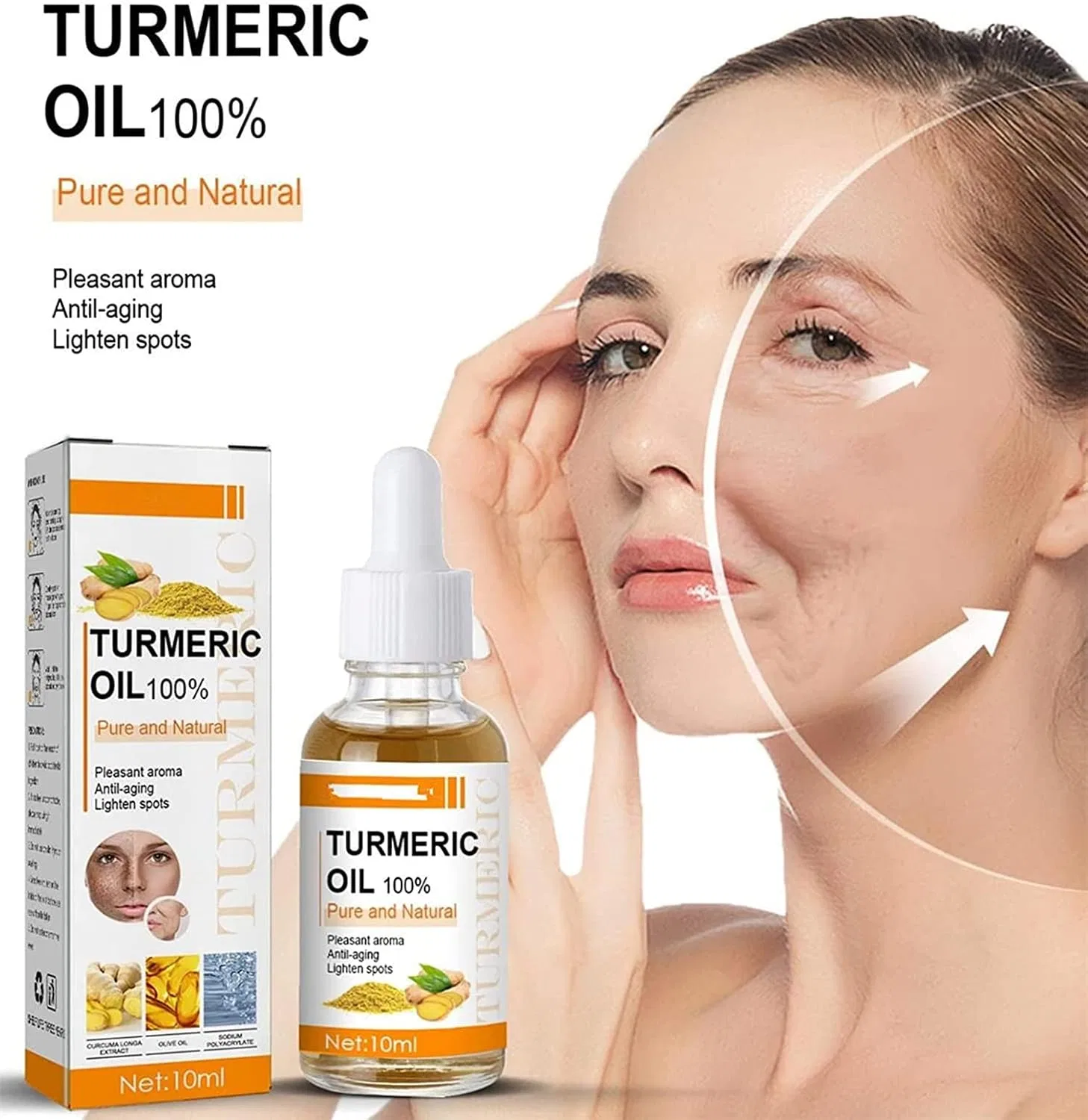Сыворотка для лица Turmeric Dark Spot Corrector, Pelinuar, набор 3 шт, 10 мл — фото 2