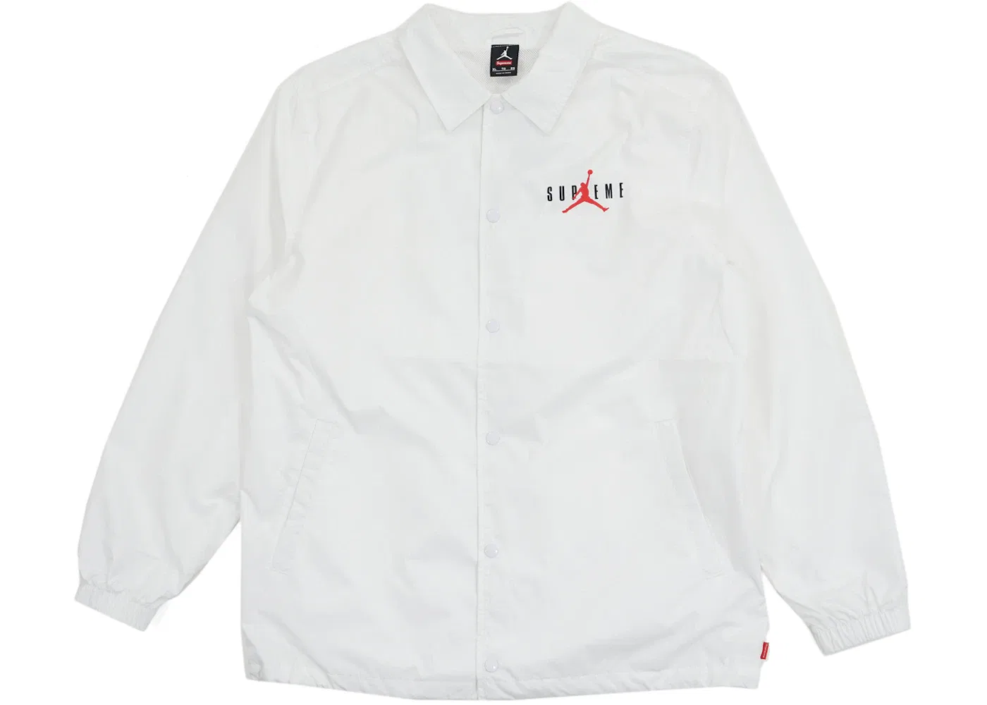 Мужская куртка-тренч Supreme Jordan Coaches Jacket, White