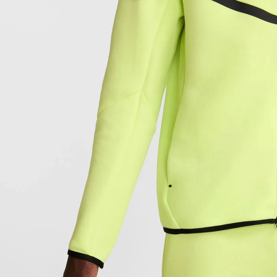 Свитшот-худи с молнией Tech Fleece Windrunner Nike, Желтый — фото 4