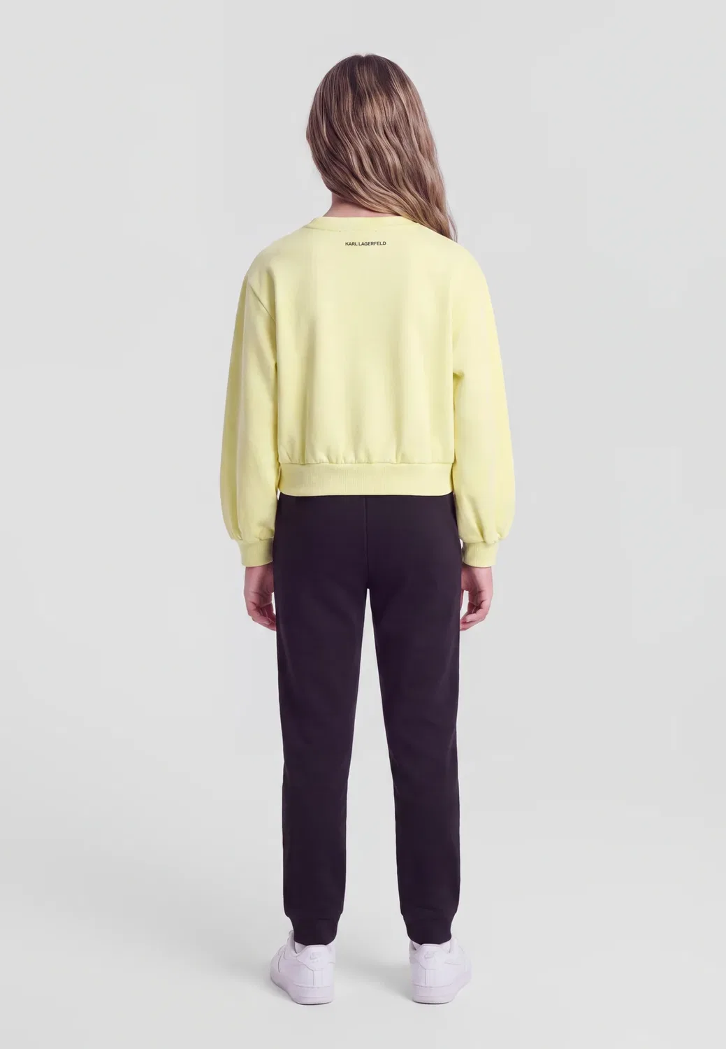 Толстовка Karl Lagerfeld Kids, Yellow — фото 2