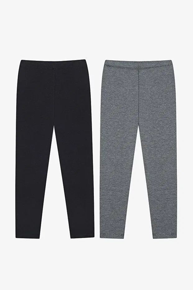 Детские леггинсы для девочек хлопковые 2 шт. Basics Penti, Multicolor