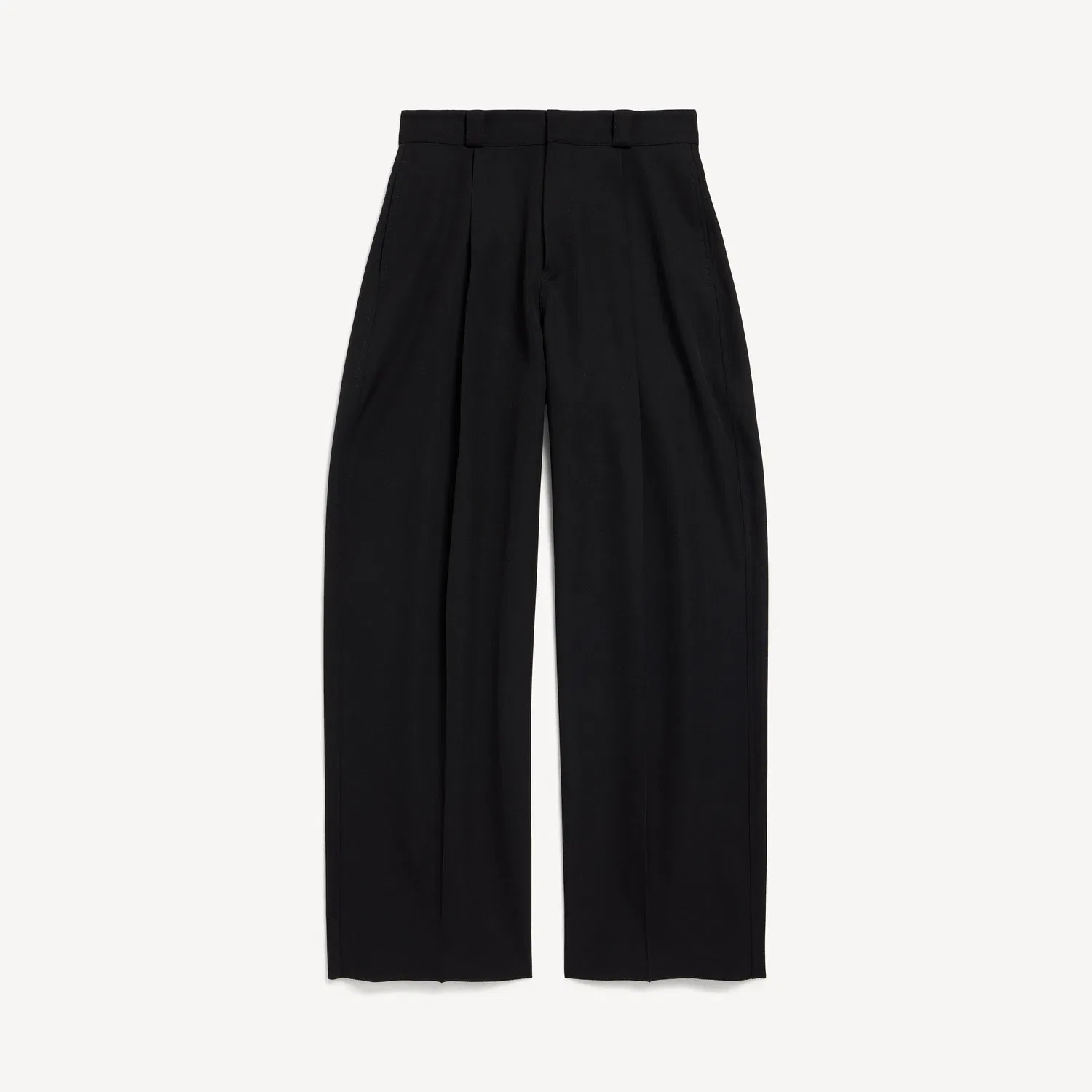Мужские брюки-карго Relaxed Curve черного цвета Balenciaga, черный