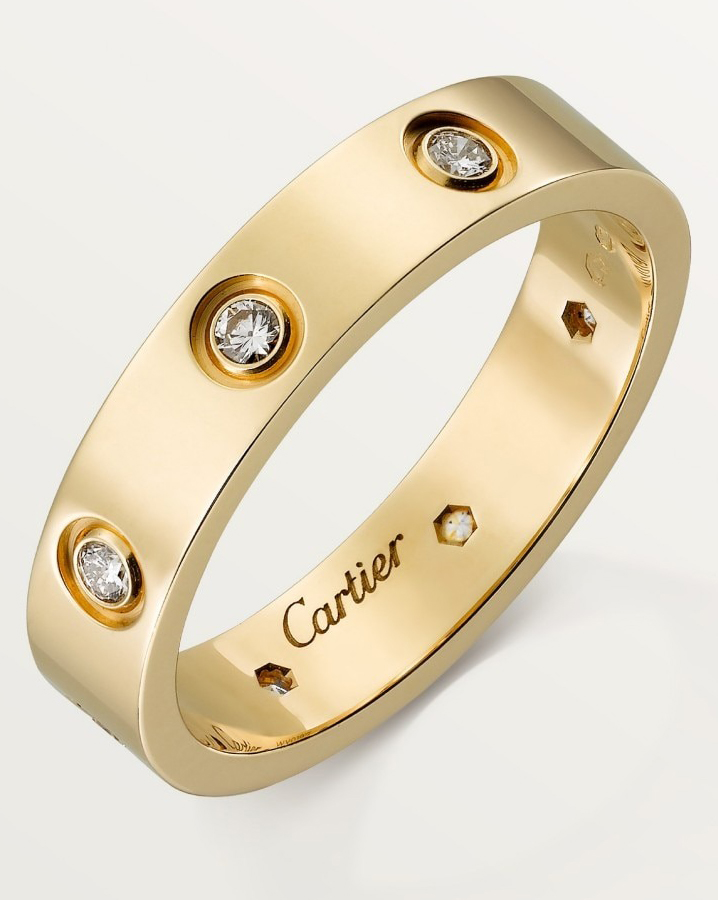 

Кольцо обручальное Cartier Love, золото