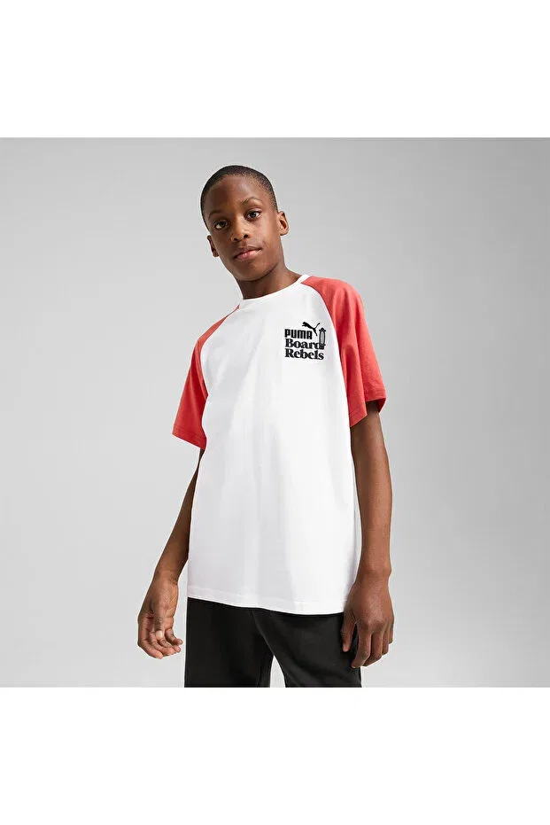 Детская футболка с принтом Puma, Multicolor-158817