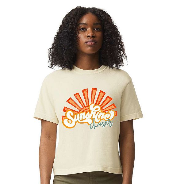 

Футболка Sunshine Chaser расслабленного кроя кроп Simply Sage Market, Ivory, Зеленый, Футболка Sunshine Chaser расслабленного кроя кроп Simply Sage Market, Ivory