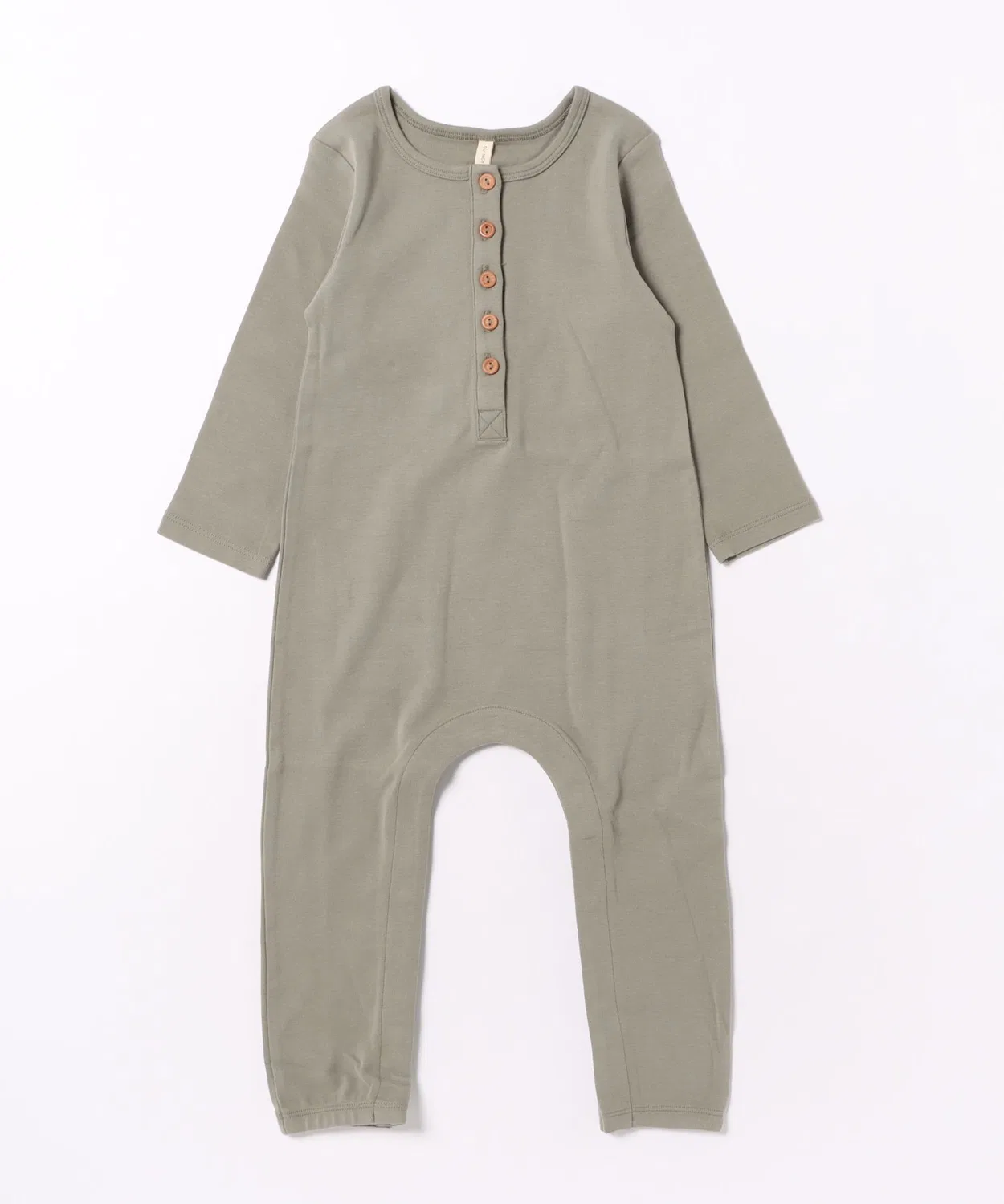 Детский комбинезон с длинным рукавом модель LONGSLEEVE JUMPSUIT Quincy Mae, Green