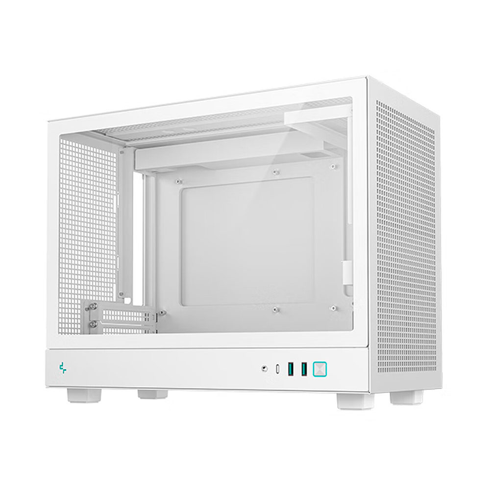 

Корпус DeepCool CH160 Plus, Mini Tower, белый