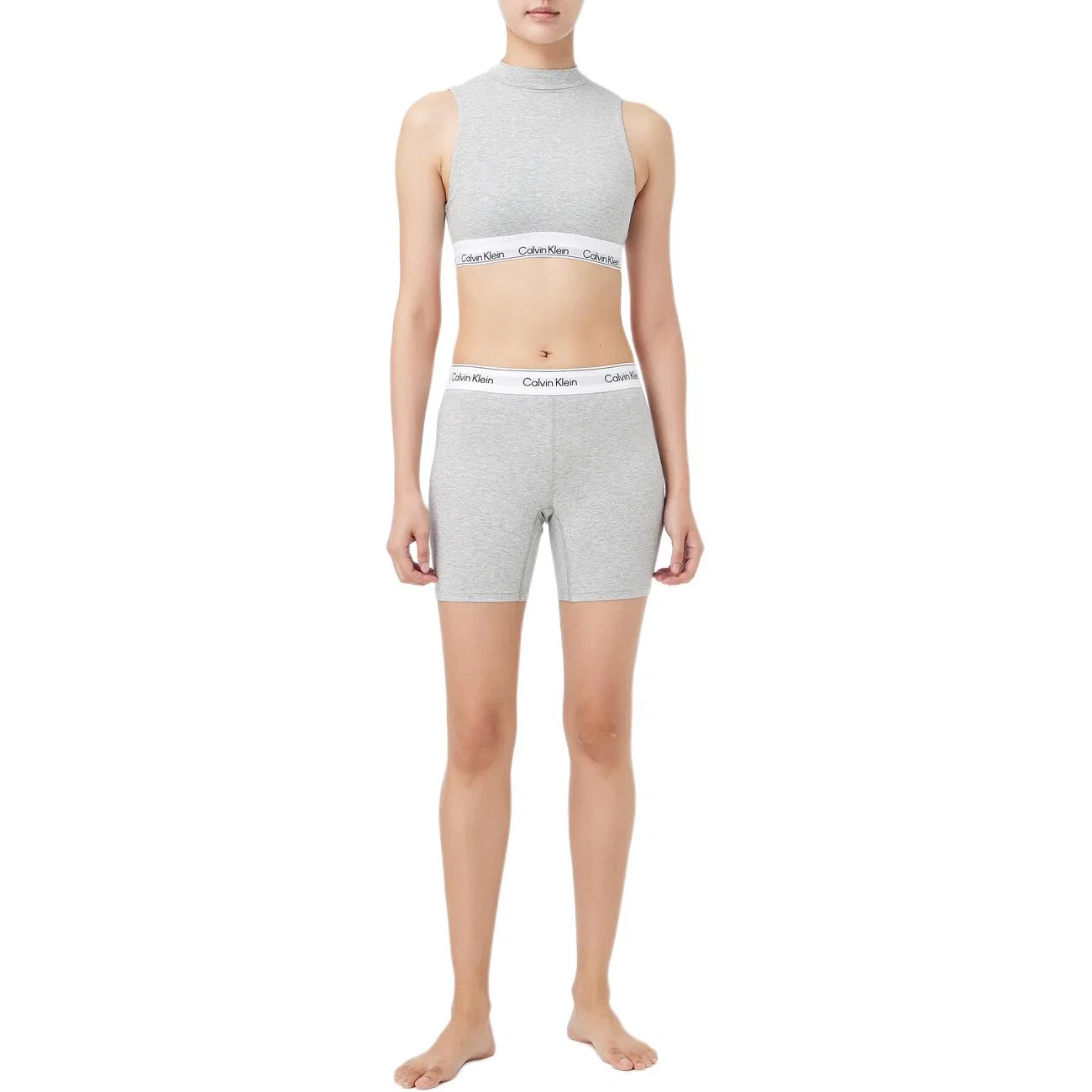Женские боксеры Calvin Klein, Серый — фото 4