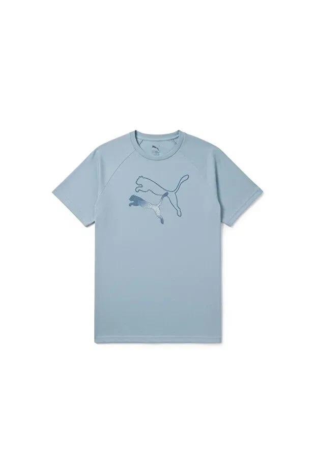 Детская футболка с принтом Evostripe Graphic Tee Puma, Blue