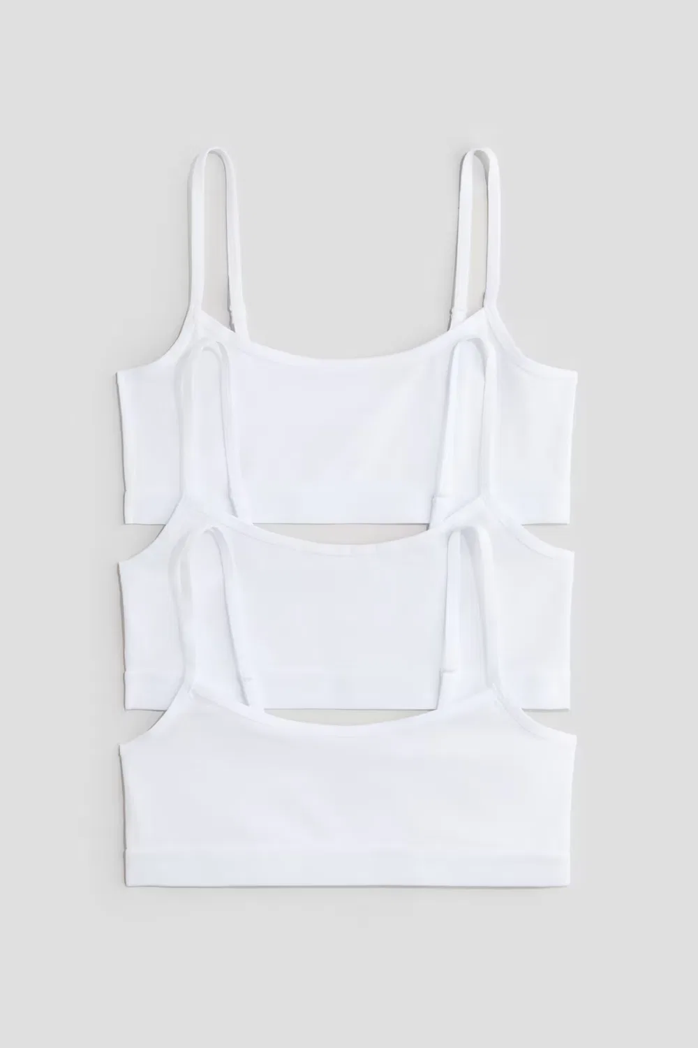 3 комплекта футболок H&M, Weiß