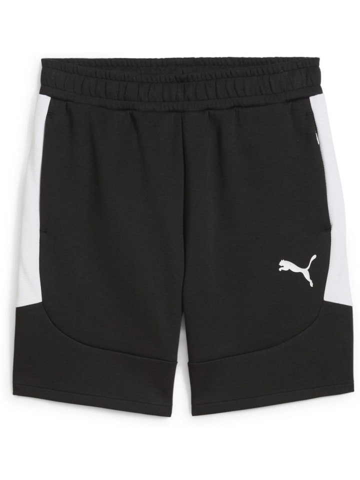 

Puma Спортивные брюки "TeamEVOSTRIPE Shorts" черного цвета