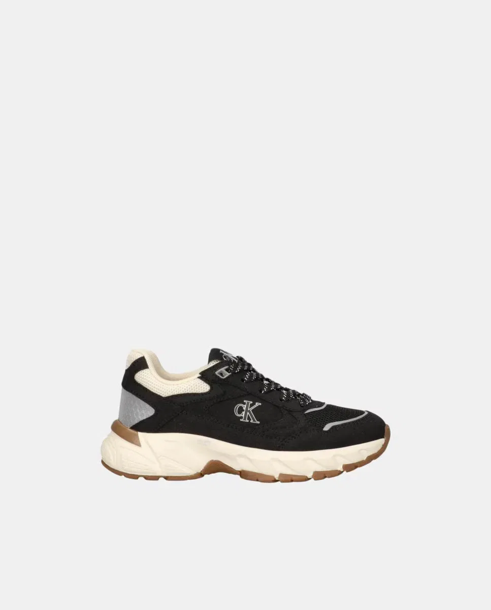 Детские кроссовки, Runner Serraje, Calvin Klein, черный