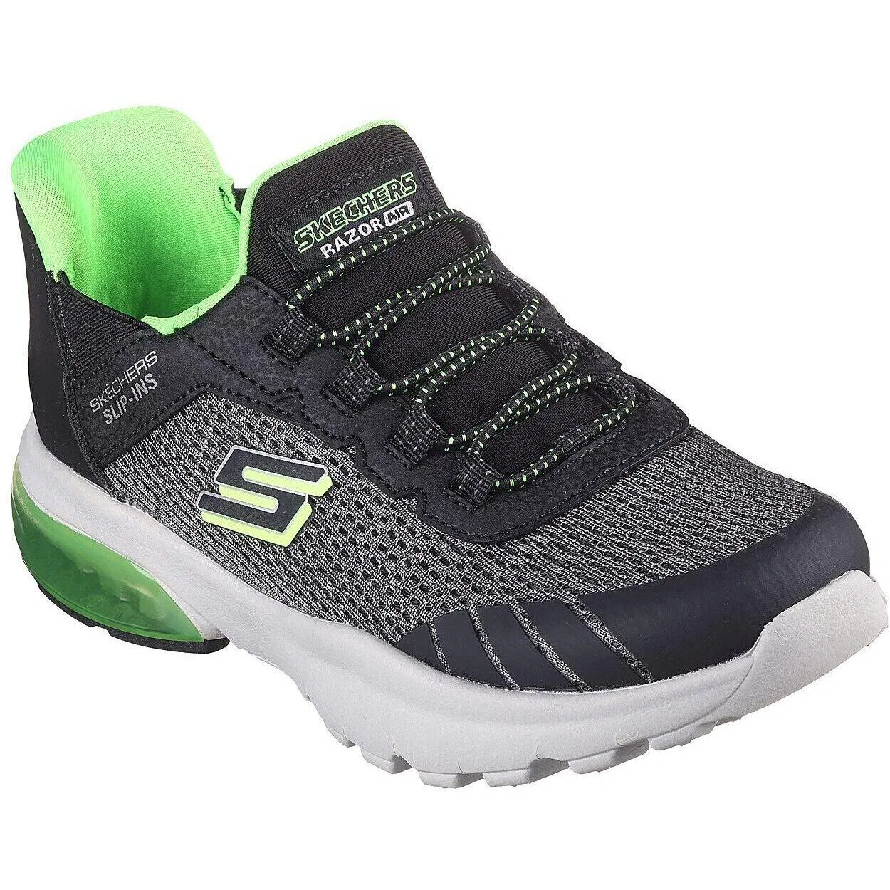 Детские кроссовки Skechers Razor Air-h, Grau Schwarz — фото 3